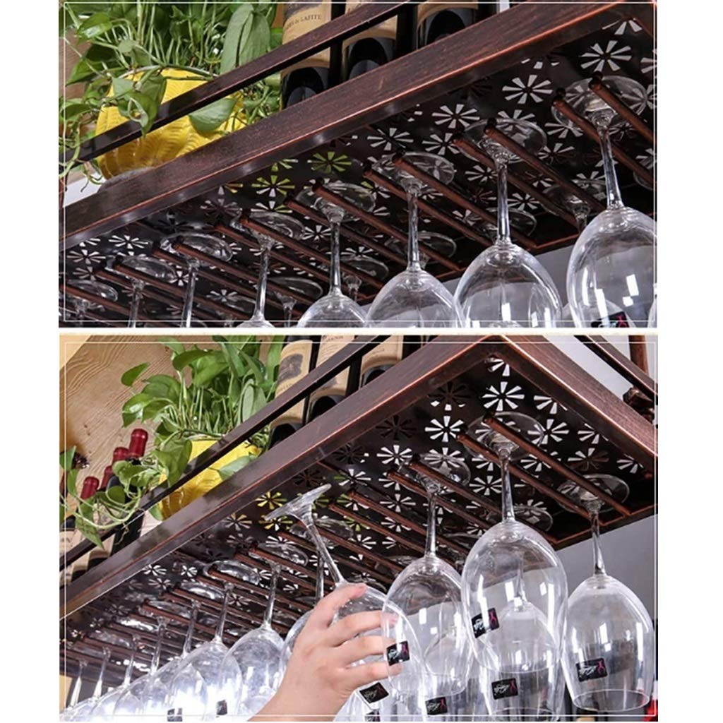 ワインラックヴィンテージ金属製1200×300 Amazon.co.jp: ヴィンテージメタル天井ワインラック、アイアン